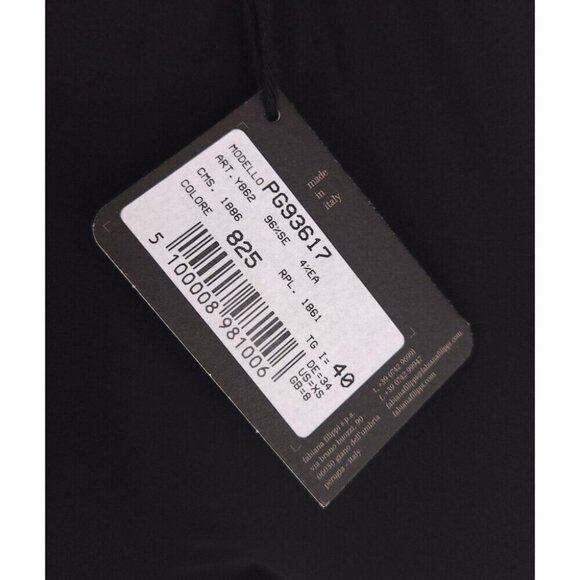 Fabiana Filippi Jogging-fit Silk Stretch Trousers Size 40 XS Womens Black $650 - Picture 9 of 13